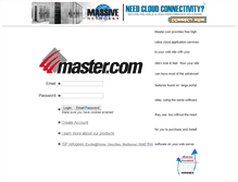 Tablet Screenshot of master.com